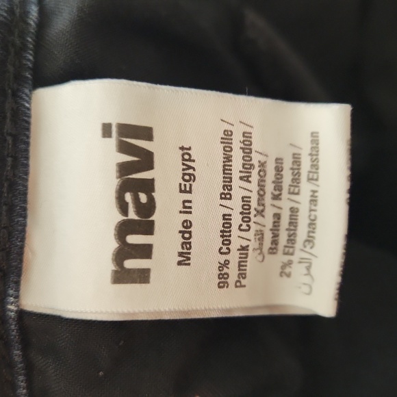 Mavi Jeans Mens 32 x 32 Blue Zach Straight Leg Cotton Dark Wash Denim - Picture 12 of 12